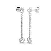 Vintage Diamond Earring 0.5 ct Platinum, 9ct, 18ct White, Yellow & Rose Gold | Handcrafted Fine Jewellery-12
