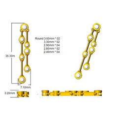 1.4 Carat D-E/VS Lab Grown Diamond Drop & Trilogy Earring 9k Yellow Gold Ready To Ship