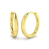 Hoop Earrings - Viola 0.05ct Elegant Fine Diamond