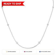 Lab grown diamond tennis bracelet