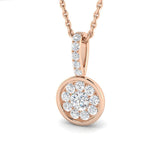 Poppy Diamond Pendant 0.3ct Gold (Without Chain )