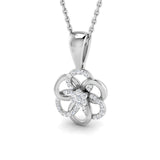 Dill Diamond Pendant 0.1ct to 0.33ct Gold (Without Chain )