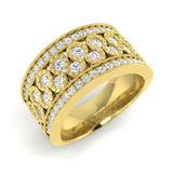 Gold Diamond Ring, Luxury Ring, Fine Jewelry Ring