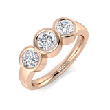 Diamond Three-Stone Ring | 0.25-2.00 Carat | Lab-Grown & Natural Diamonds