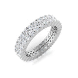 Elegant Lab-Grown & Natural Diamond Full Eternity Ring | Luxury Design