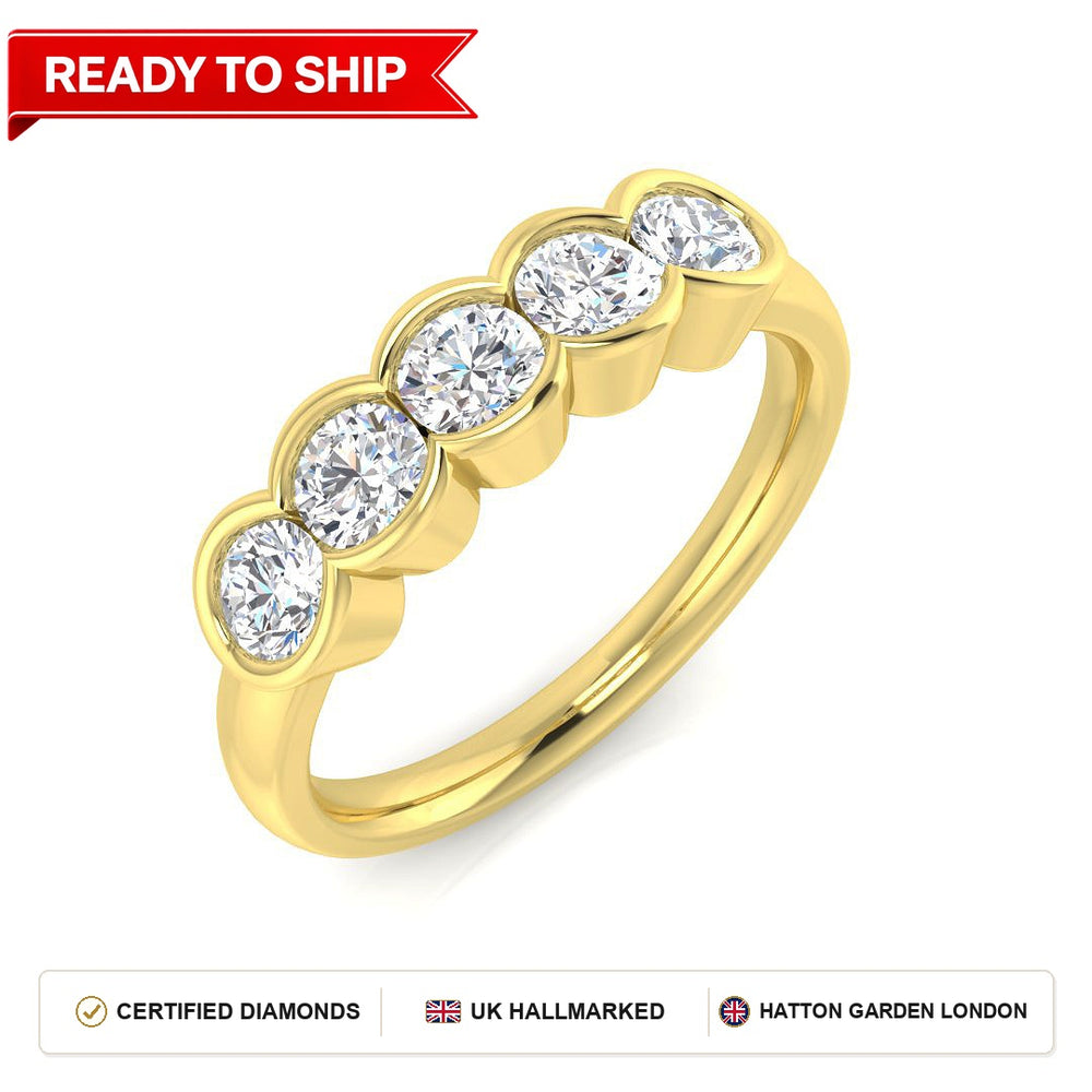 Lab grown diamond earring