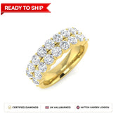 Lab grown diamond earring