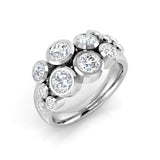 Bubble Ring | 0.75ct to 1.75ct | Natural & Lab Diamond