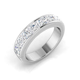 Diamond Princess Half Eternity Ring | 1ct - 1.5ct | Lab-Grown & Natural Diamonds