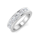 Diamond Wimbledob Half Eternity Ring | 1.25ct - 1.75ct