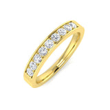 0.48Ct Lab Grown Diamond Ring in 18k Yellow Gold
