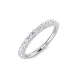 0.54Ct Diamond Ring in 9k White Gold