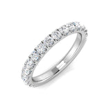 0.71Ct Diamond Ring in 9k White Gold