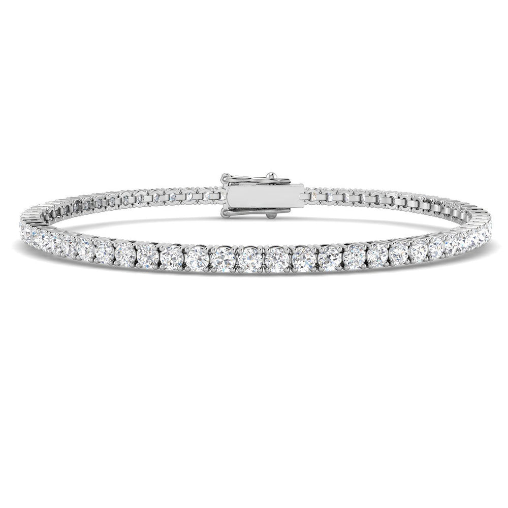 tennis bracelet white gold