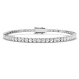 9k white gold bracelet