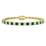 emerald tennis bracelet