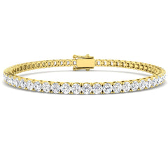 5.9ct Lab Grown Diamond Bracelet in 9K Yellow Gold