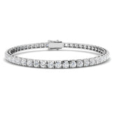 3.02ct Diamond Bracelet in 9K White Gold