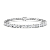 7.65ct Diamond Bracelet in 9K White Gold