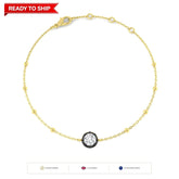 0.50Carat DE/VS Lab Grown Diamond Everyday Bracelet 9k Yellow Gold Ready To Ship