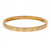Lab grown diamond tennis bracelet