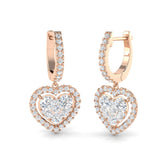 Westminster Diamond Earring 1.25 ct Platinum, 9ct, 18ct White, Yellow & Rose Gold | Handcrafted Fine Jewellery-3