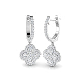"Endon 1.25ct Gold Diamond Shape Earrings - Luxurious Elegance"