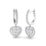 Greenwich Diamond Earring 0.75 ct Platinum, 9ct, 18ct White, Yellow & Rose Gold | Handcrafted Fine Jewellery-2