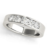 5 Stone Lab Grown Diamond Ring in Gold