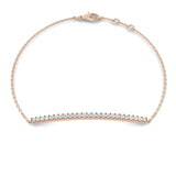 Luxury Gold Chain Bracelet, Women Diamond Gold Bracelet