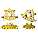 Elegant Gold Diamond Bracelet