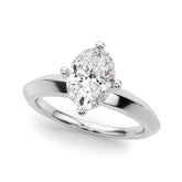 IGI Lab-Grown Oval Diamond Solitaire Engagement Ring 0.20-2.0 Carat |Fast Shipping