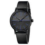 Calvin Klein Boost Men’s Watch – Blue Stick Index, Black PVD Stainless Steel Case