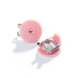 LOX Colour Collection Locking Earring Backs – Pink | Secure Hypoallergenic Replacement Earring Stoppers