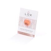 Package of Lox locking earring backs on a white background