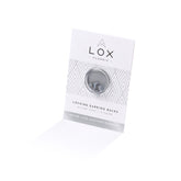 LOX Classic Locking Earring Backs – Silver Tone | Secure Hypoallergenic Replacement Earring Stoppers