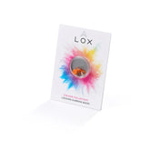 LOX Colour Collection Locking Earring Backs – Orange | Secure Hypoallergenic Replacement Earring Stoppers