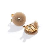 LOX Classic Locking Earring Backs – Gold Tone | Secure Hypoallergenic Replacement Earring Stoppers