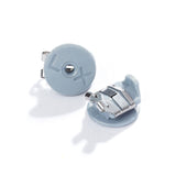 LOX Classic Locking Earring Backs – Silver Tone | Secure Hypoallergenic Replacement Earring Stoppers