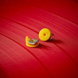 LOX Colour Collection Locking Earring Backs – Yellow | Secure Hypoallergenic Replacement Earring Stoppers