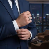 Luxury Men’s Diamond Ring UK with Natural Diamonds