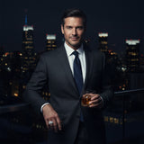 Luxury men’s ring with cushion-cut diamond