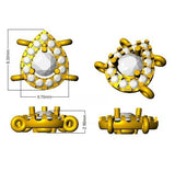 Modern Halo Diamond Bracelet