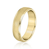 5mm-8mm Standard Weight Men's Gold Band