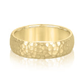 Slim Men's 5mm-8mm Classic Gold Band
