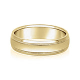 5mm-8mm Standard Weight Men's Gold Band