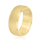 5mm-8mm Standard Weight Men's Gold Band