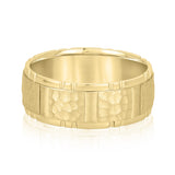 Bold Men's 5mm-8mm Classic Gold Band Stacking