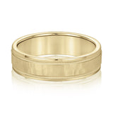 Bold Men's 5mm-8mm Classic Gold Band Refined