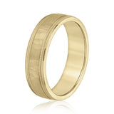 5mm-8mm Standard Weight Men's Gold Band